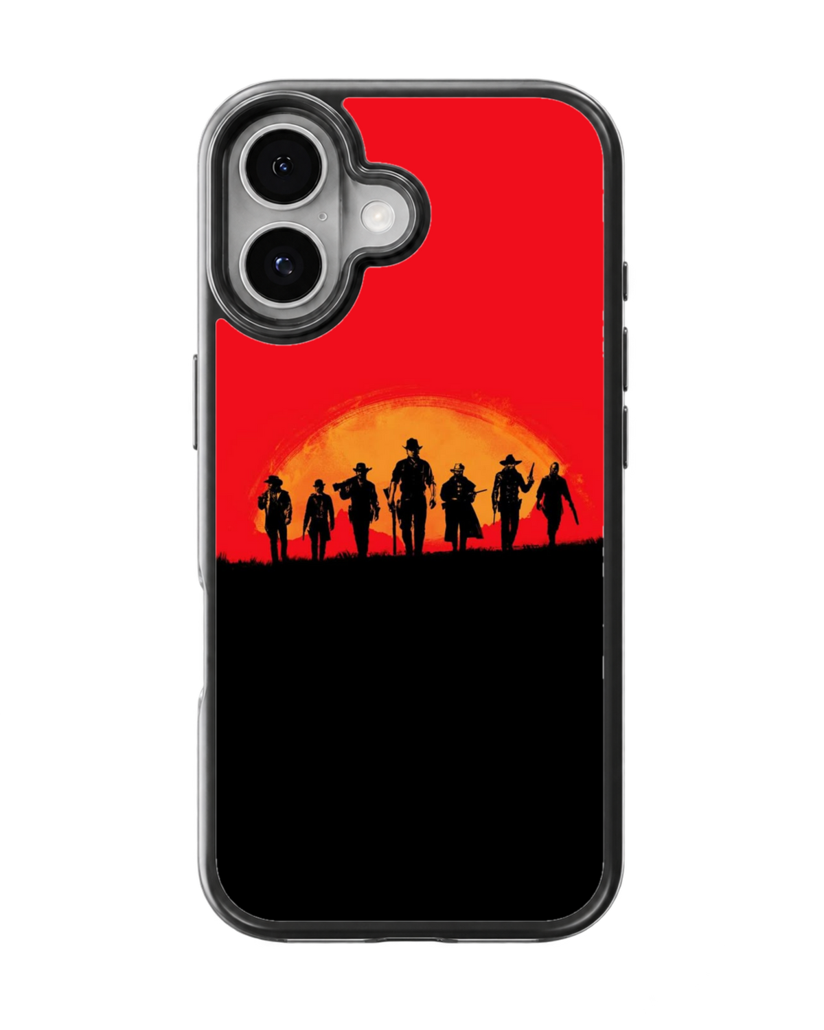 Red Dead Redemption 2 Van der Linde Gang Sunset Western Premium Glass Covr