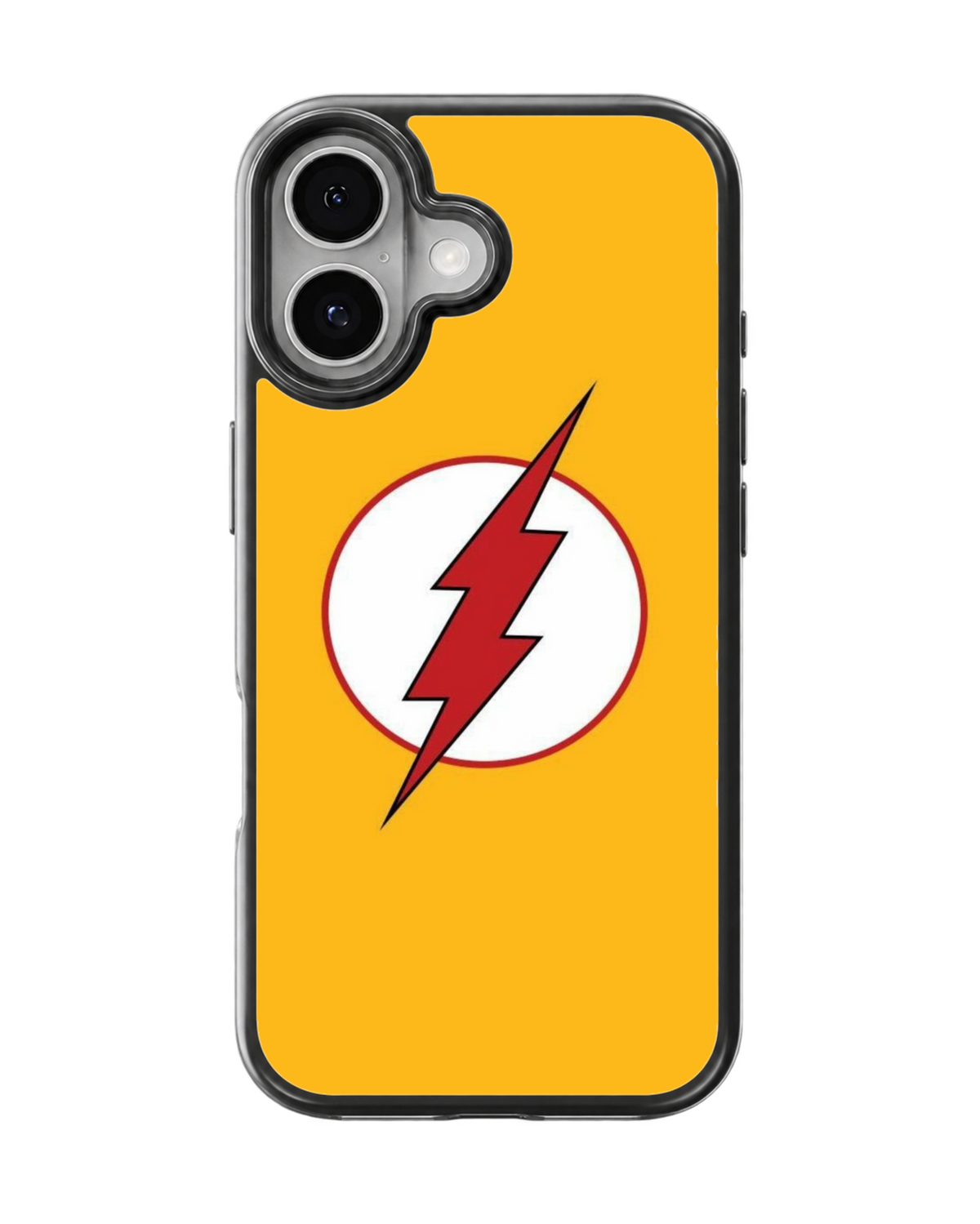The Reverse Flash Lightning Bolt Yellow Minimalist Superhero Premium Glass Covr