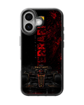 Lewis Hamilton Formula 1 Ferrari SF-25 Racing Car Red Black Premium Glass Covr