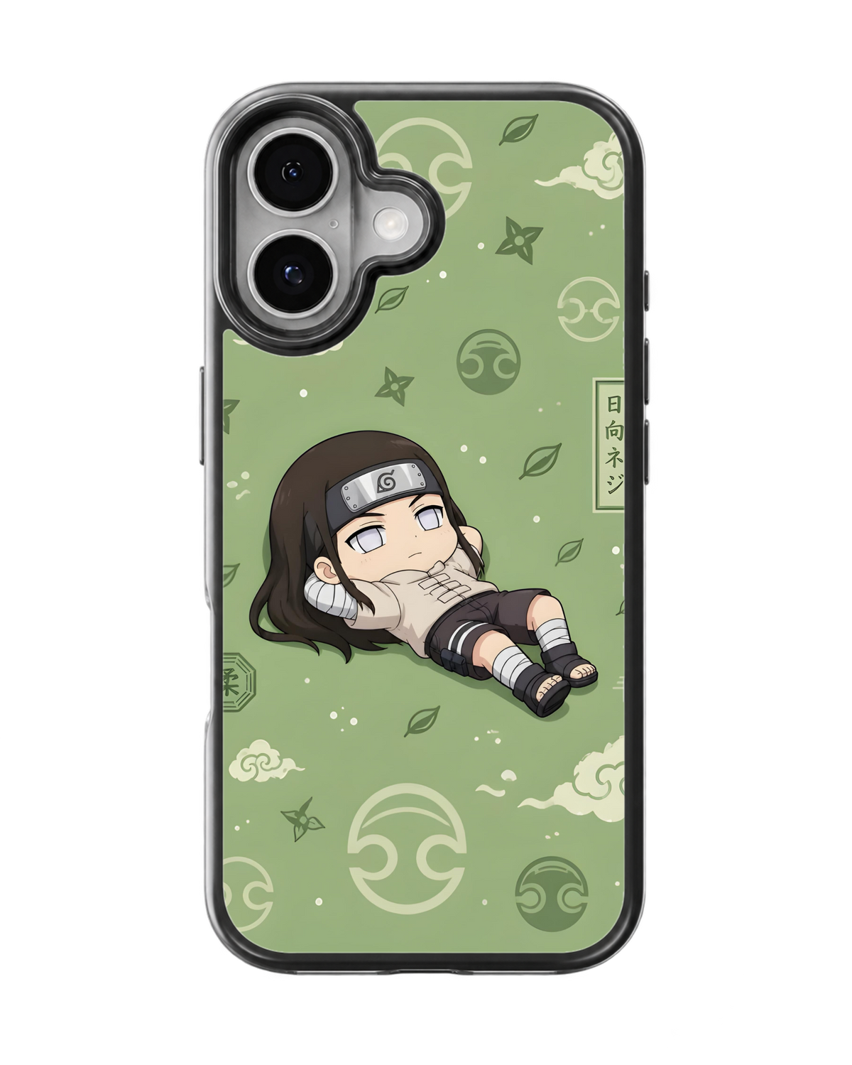 Neji Chibi Character Theme Glass Phone Covr
