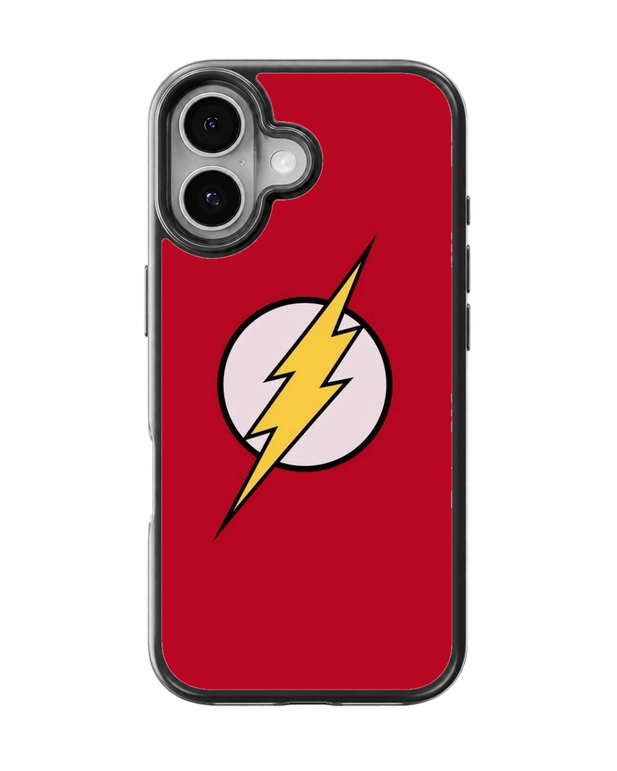 The Flash Classic Lightning Bolt Red Minimalist Superhero Premium Glass Covr