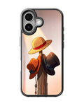 HATS One Piece Theme Glass Phone Covr