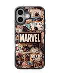 Marvel Comic Aesthetic Glass Phone Covr