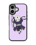 Chibi Obito Uchiha Kawaii Purple Anime Premium Glass Covr