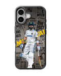 Virat Kohli Test Cricket Newspaper Premium Glass Covr