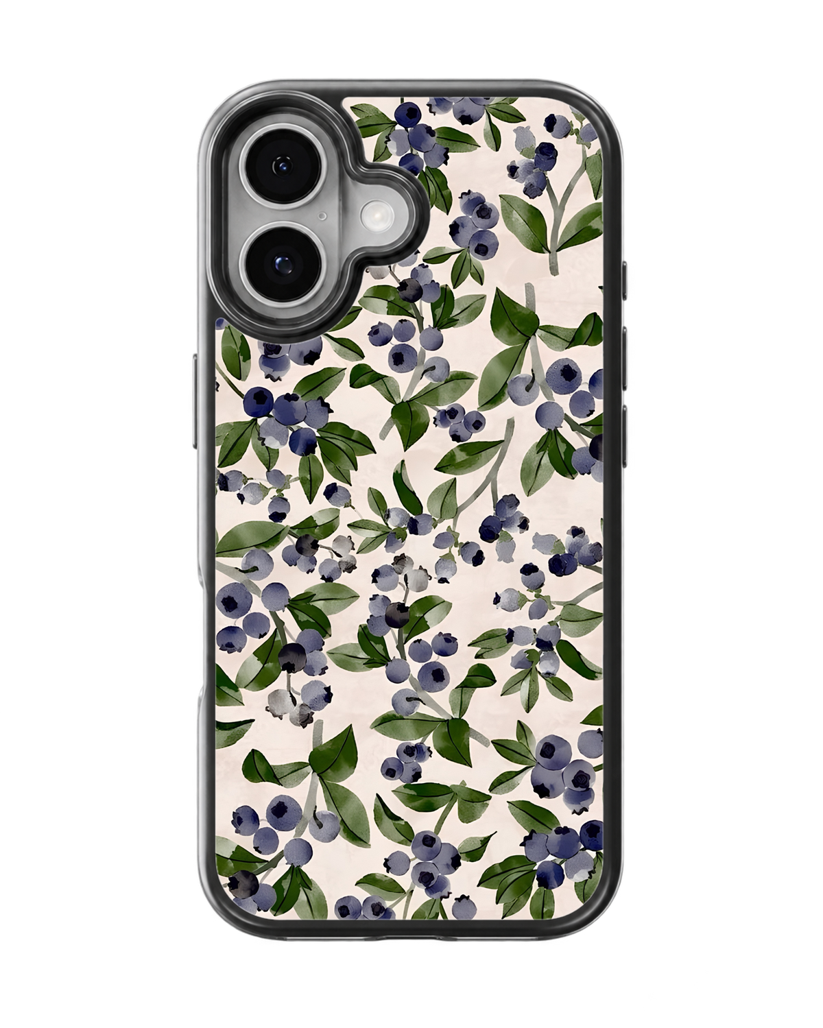 Blueberry Bloom Premium Glass Covr