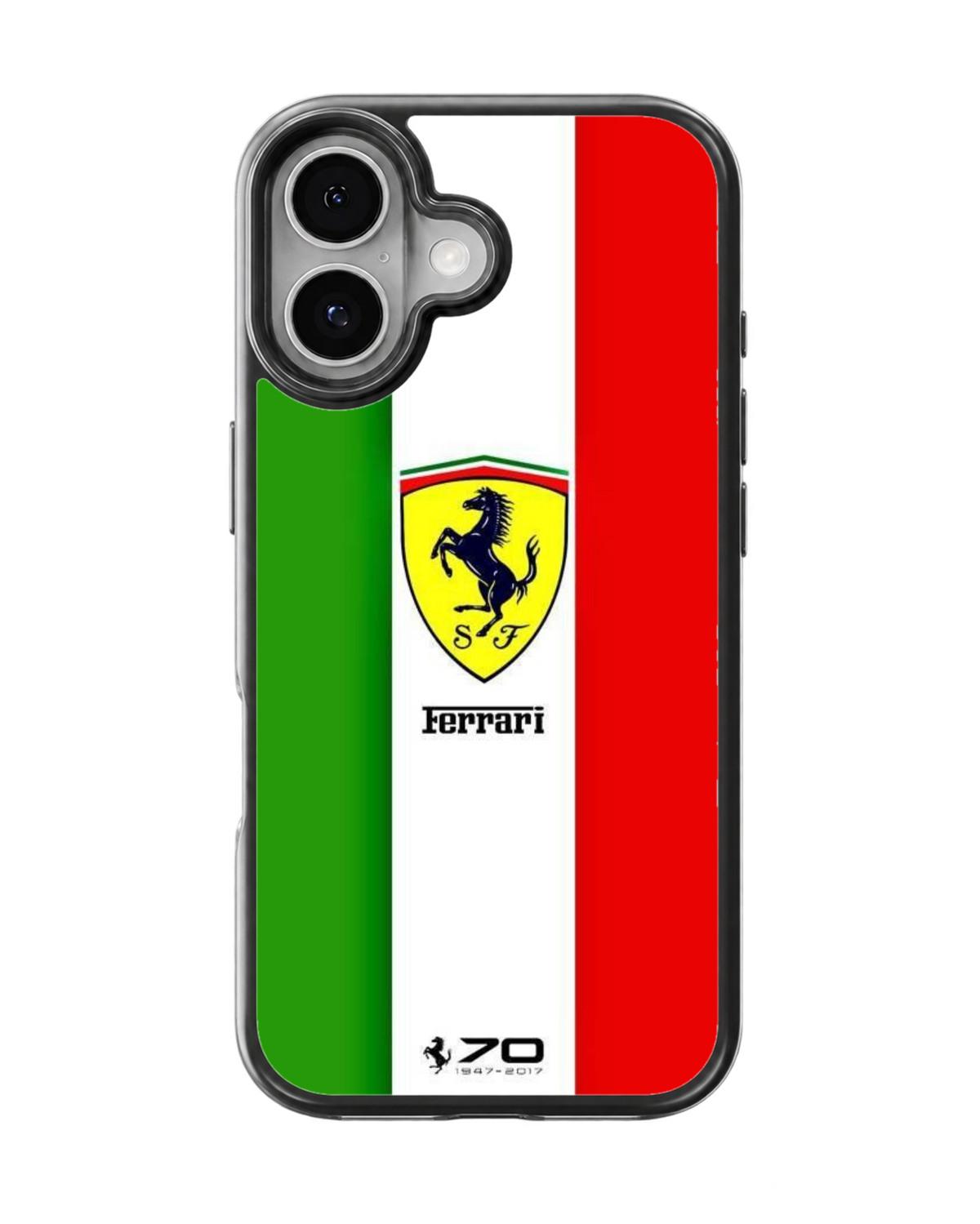 Ferrari Italian Flag Racing Motorsport Premium Glass Covr