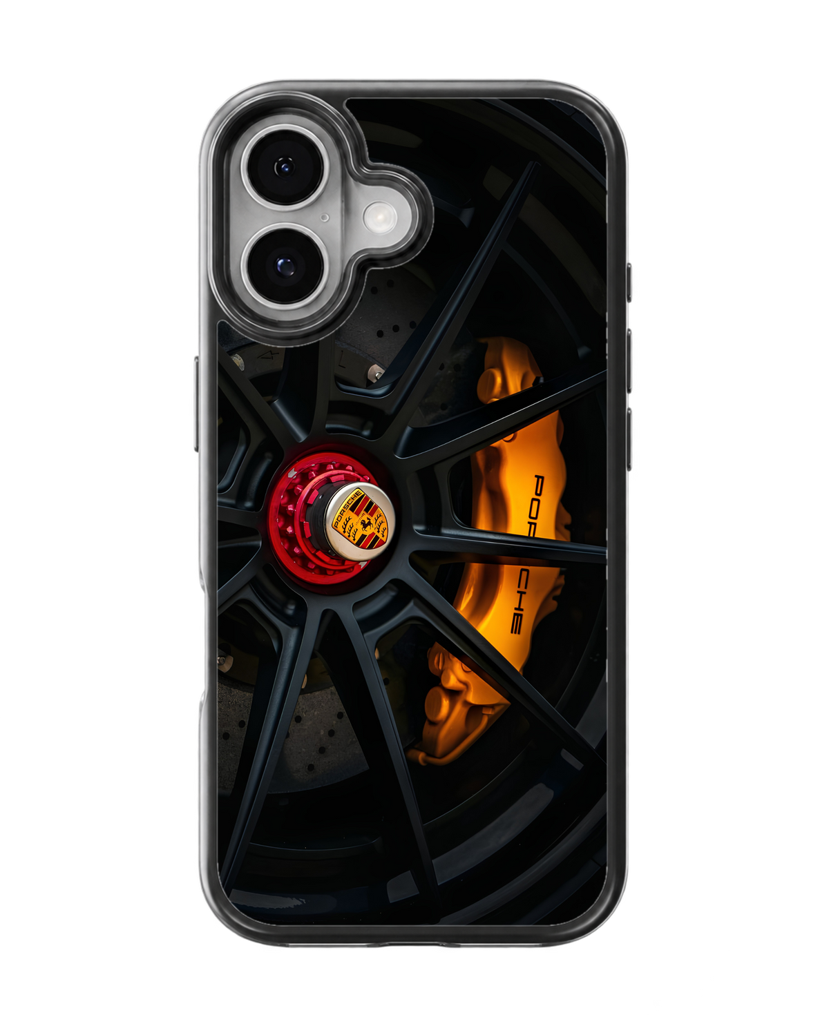 Porsche Wheel Aesthetic Premium Glass Phone Covr