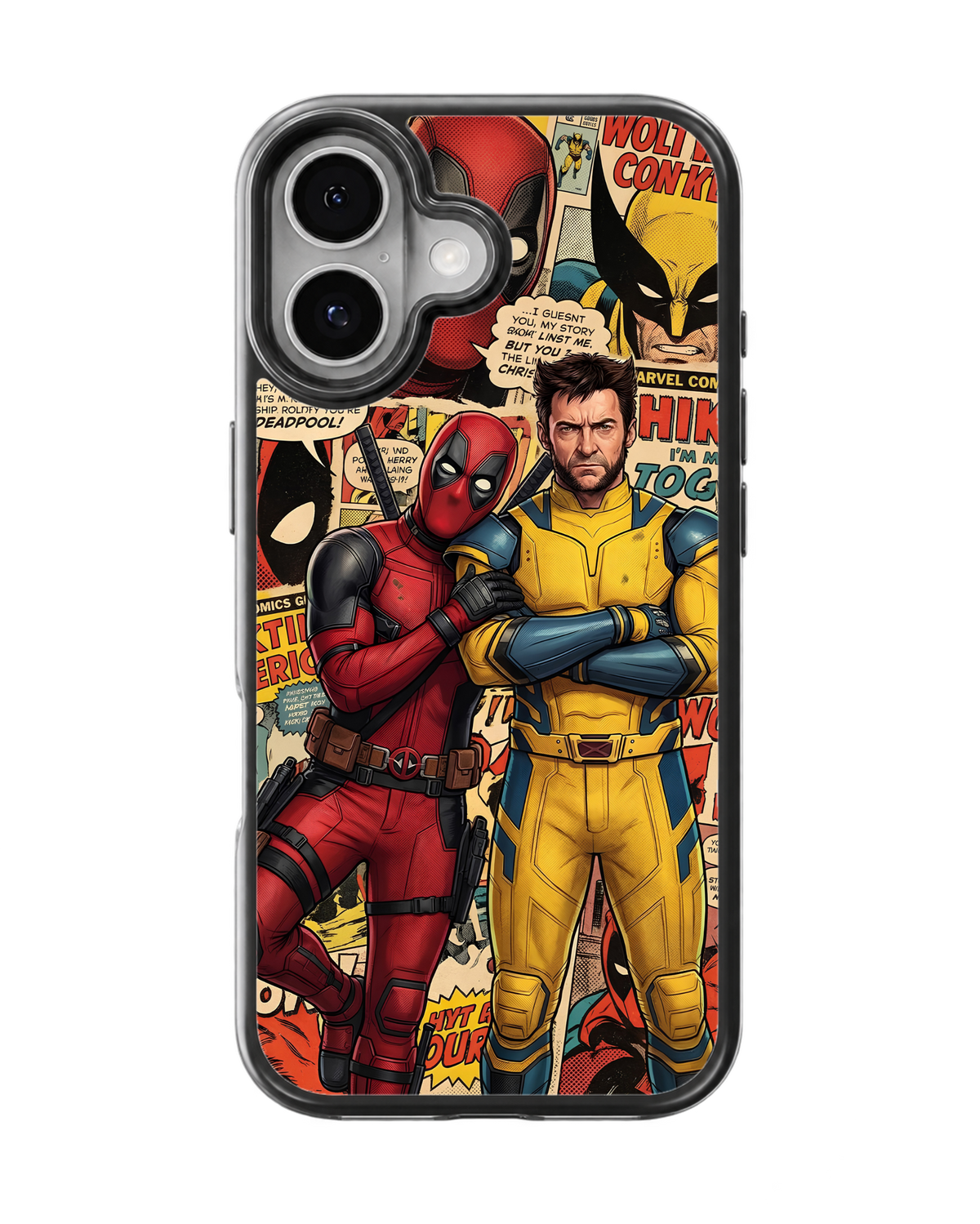 Deadpool & Wolverine Aesthetic Glass Phone Covr