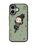 Shikamaru Chibi Character Theme Glass Phone Covr