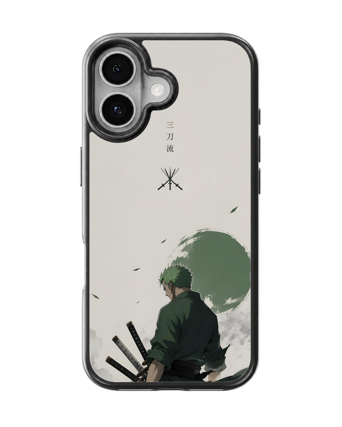 Zoro One Piece Theme Glass Phone Covr