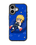 Chibi Minato Namikaze Kawaii Anime Premium Glass Covr