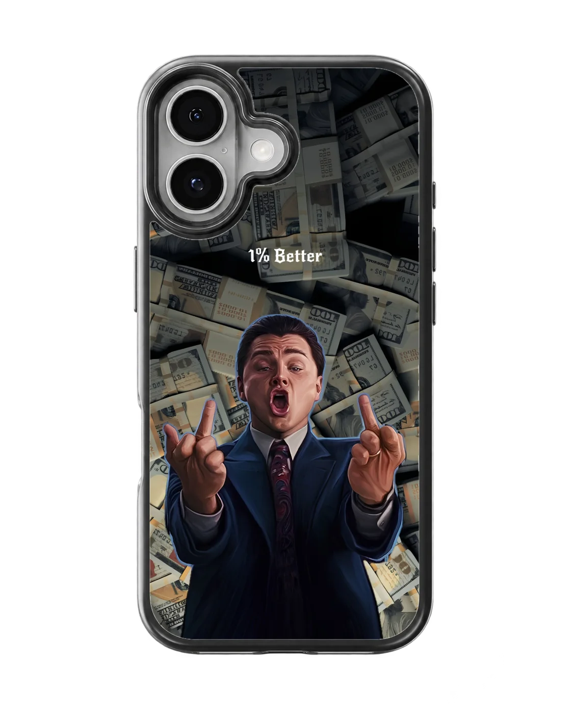 Wolf of Wall Street Premium Glass Phone Covr