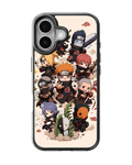 Akatsuki Squad Anime Glass Phone Covr