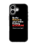 Richest Bloodline Motivation Glass Phone Covr