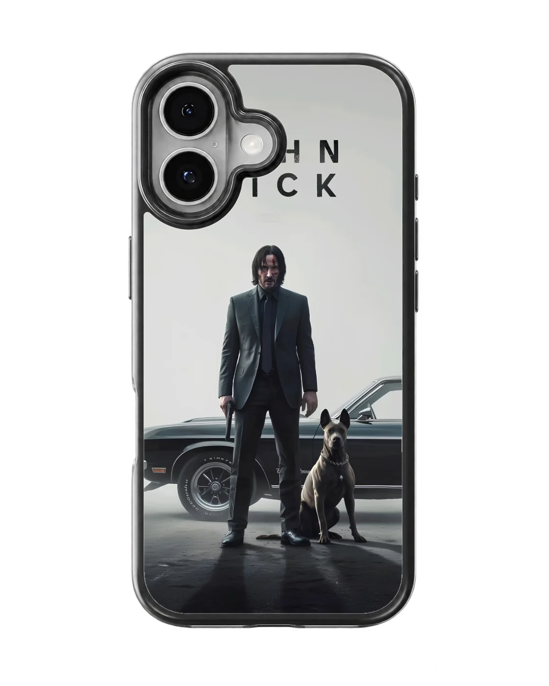 John Wick Premium Glass Phone Covr