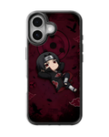 Itachi Chibi Character Theme Glass Phone Covr