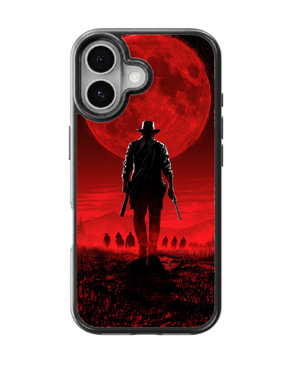 Arthur Morgan Red Dead Redemption 2 Red Moon Cowboy Premium Glass Covr