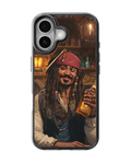 Pirates of the Caribbean Jack Sparrow Premium Glass Phone Covr