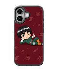Rock Lee Chibi Character Theme Glass Phone Covr