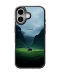 Silence Mountain Valley Minimalist Nature Aesthetic Premium Glass Covr