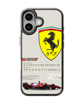 Ferrari Racing Car Aesthetic Premium Glass Phone Covr