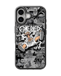 Monkey D. Luffy One Piece Theme Glass Phone Covr