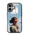 Eren Yeager AOT Theme Glass Phone Covr