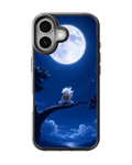 Monkey D Luffy Moon Theme Glass Phone Covr