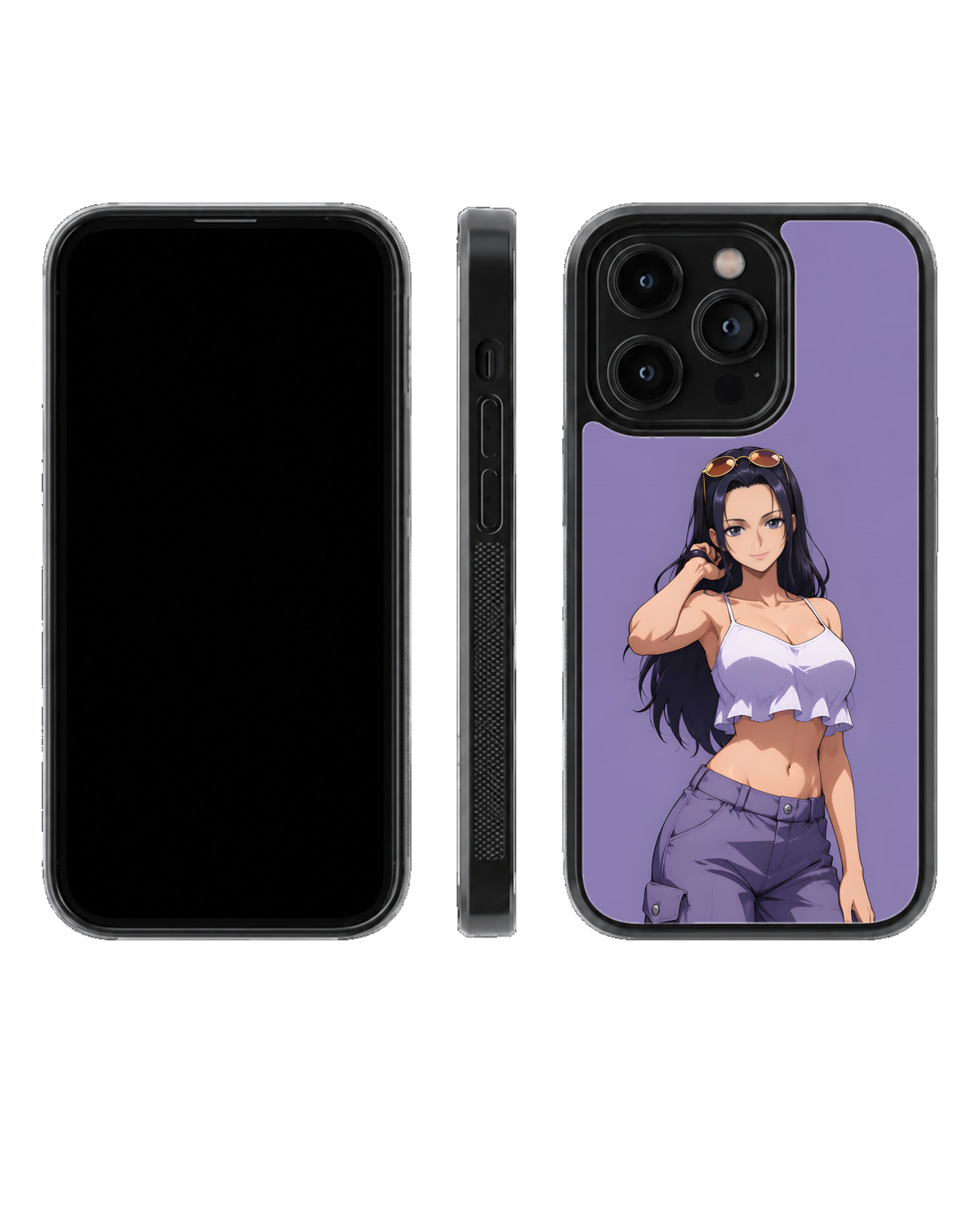 Nico Robin One Piece Theme Glass Phone Covr
