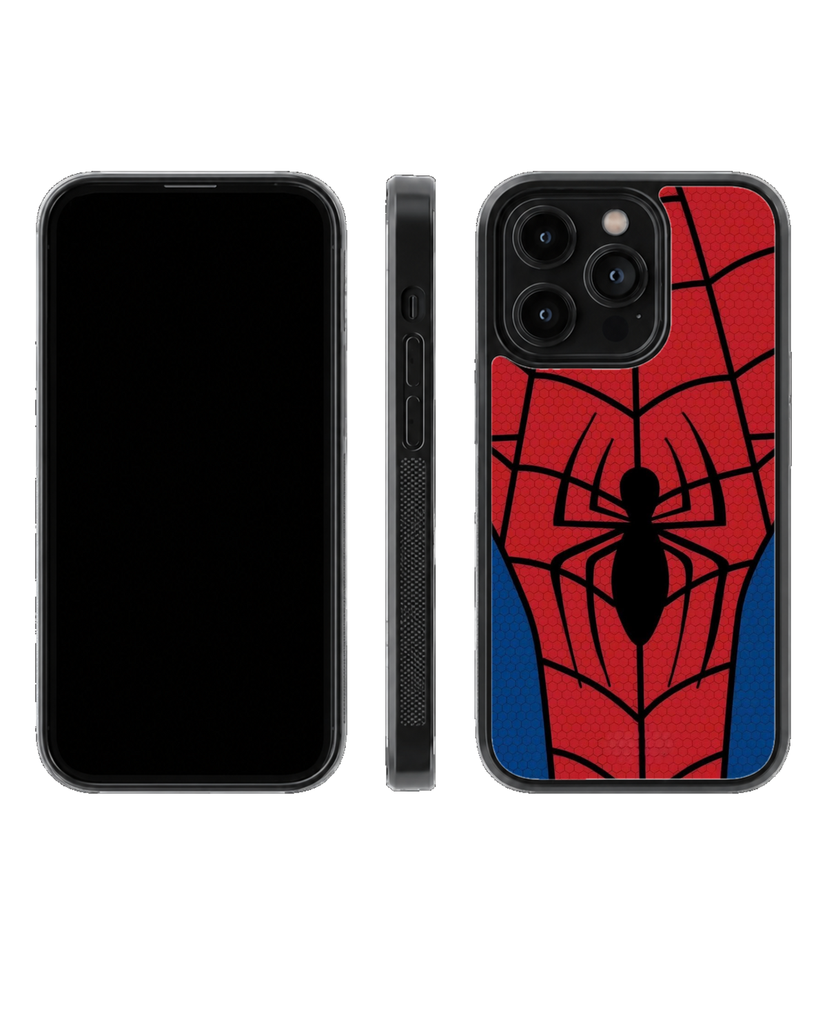 Spider-Man Classic Red Blue Minimalist Premium Glass Covr