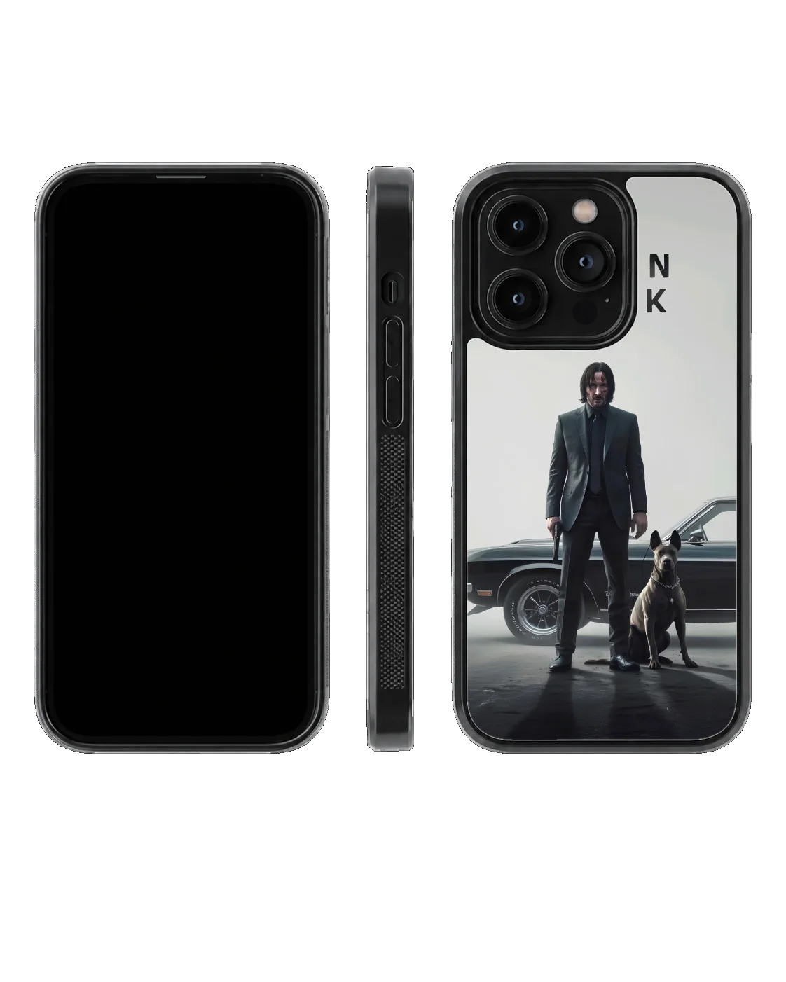 John Wick Premium Glass Phone Covr