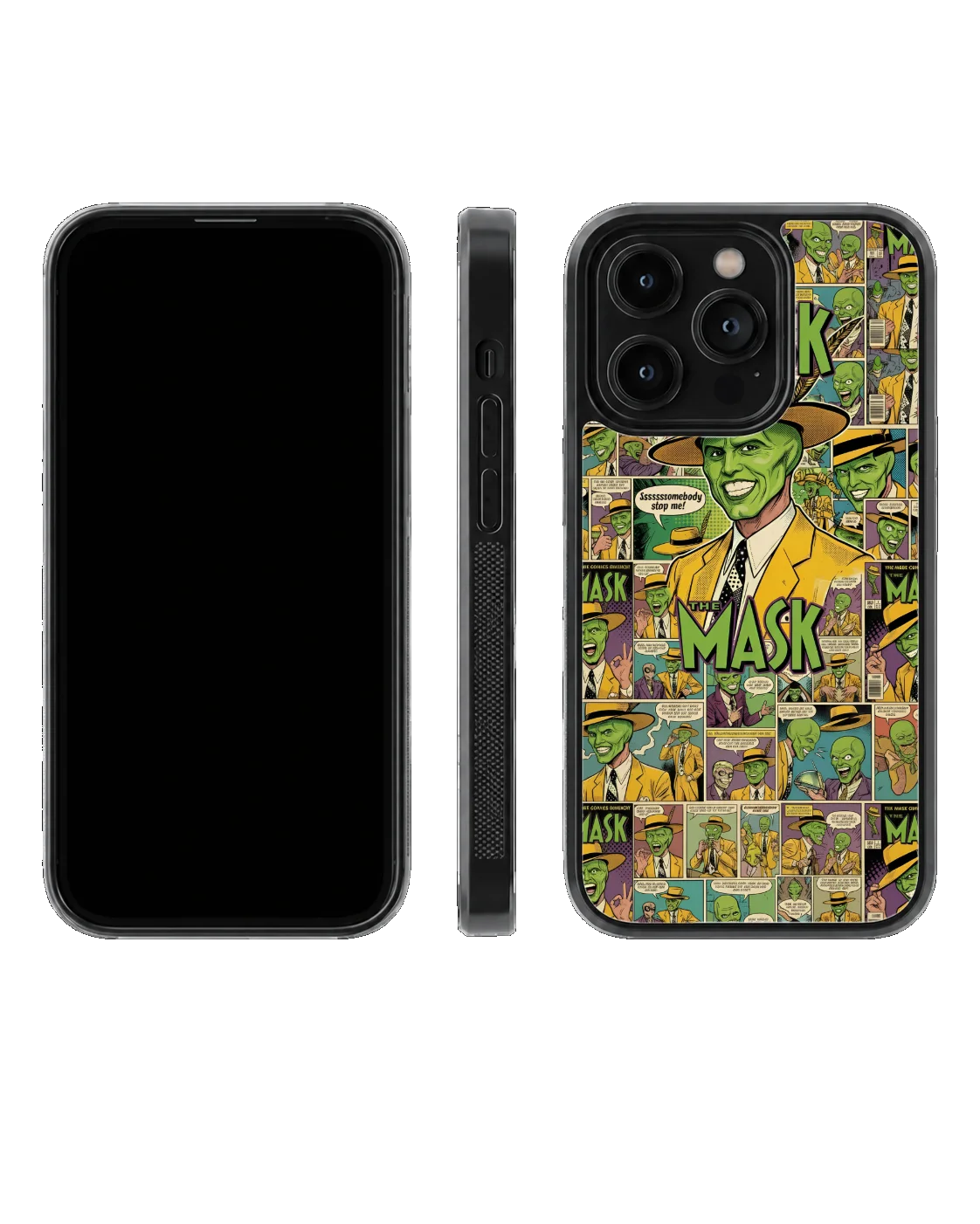 The Mask Premium Glass Phone Covr