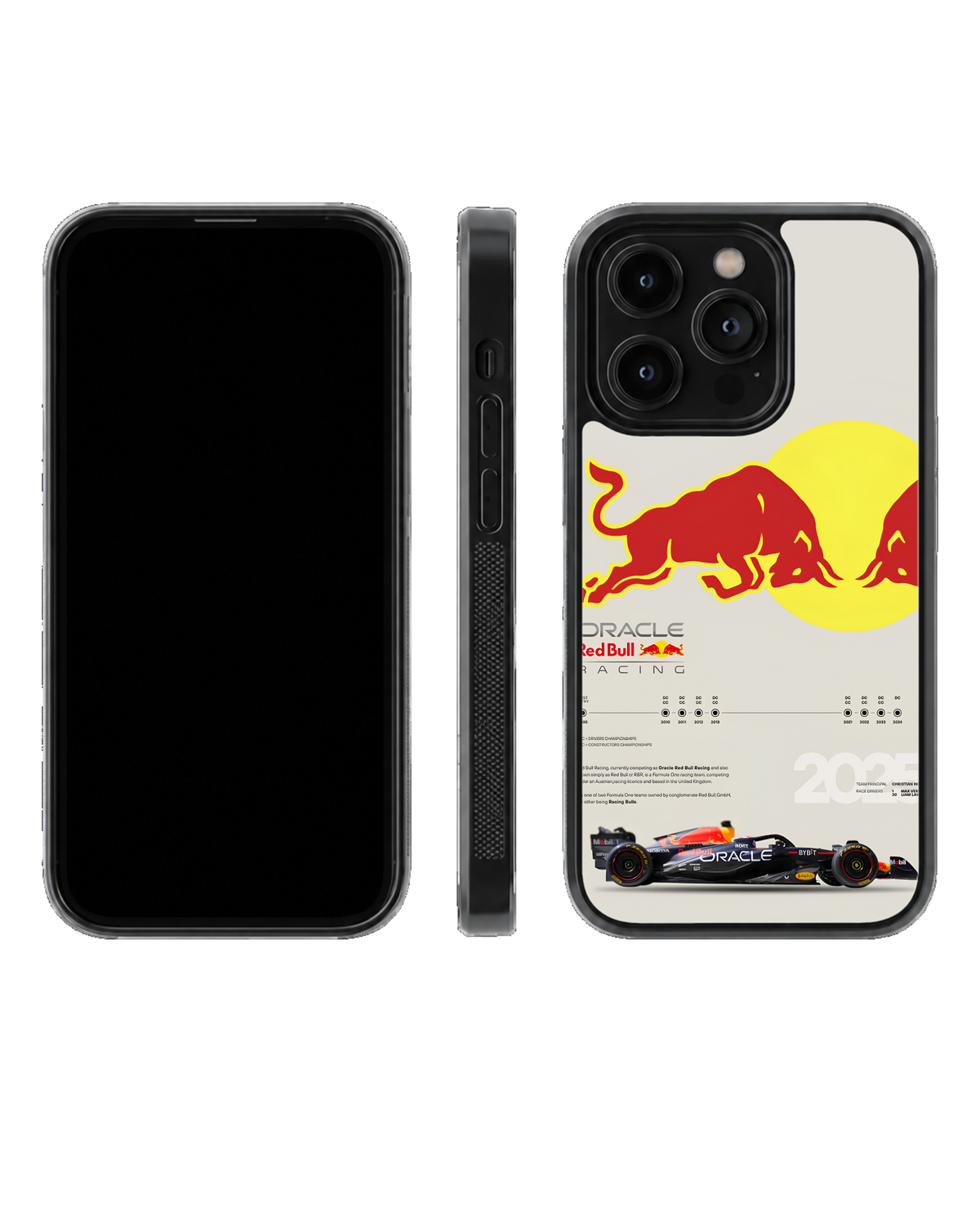 Red Bull Racing Aesthetic Premium Glass Phone Covr