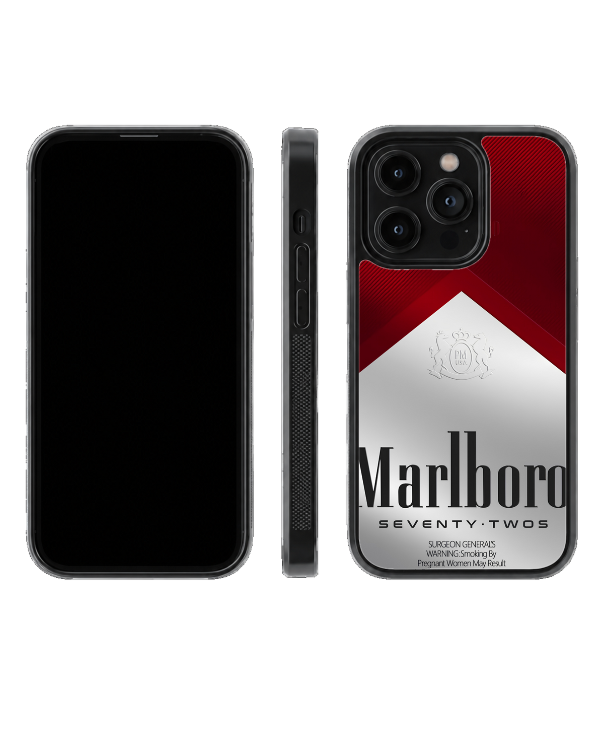 Marlboro Seventy-Twos Vintage Aesthetic Premium Glass Covr