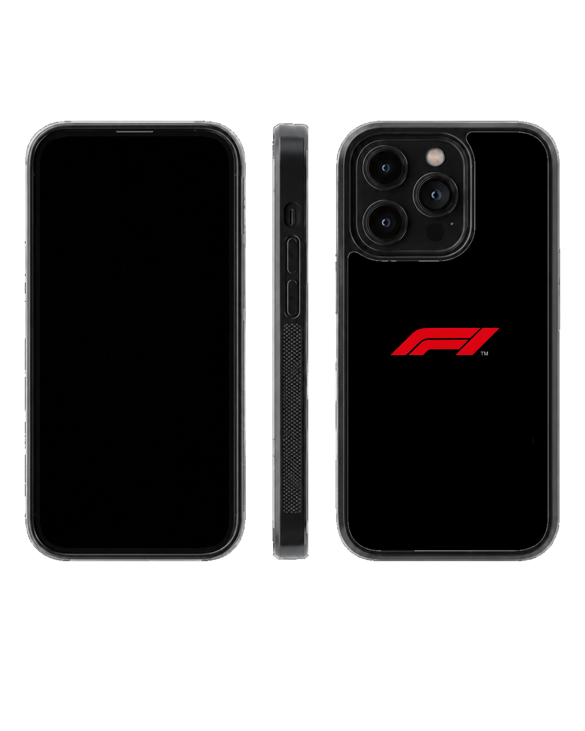 F1 Logo Minimalist Premium Glass Phone Covr