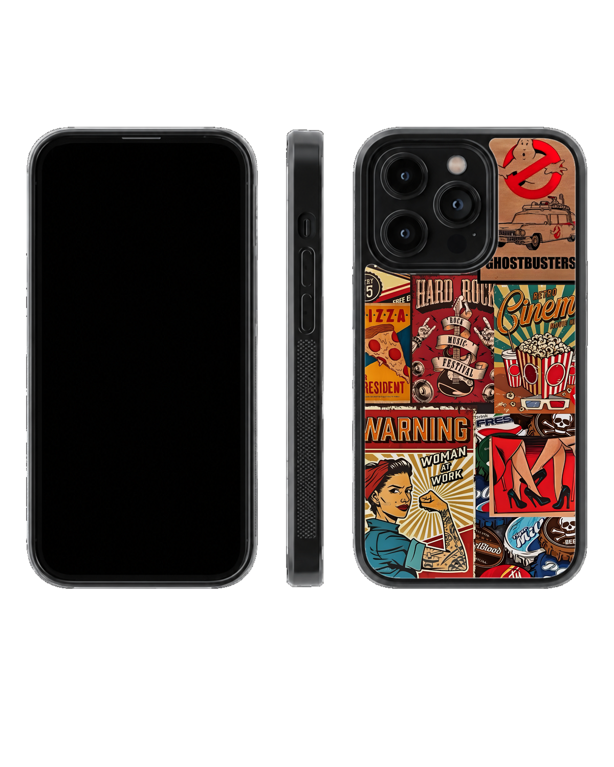 Retro Pop Culture Premium Aesthetic Phone Covr