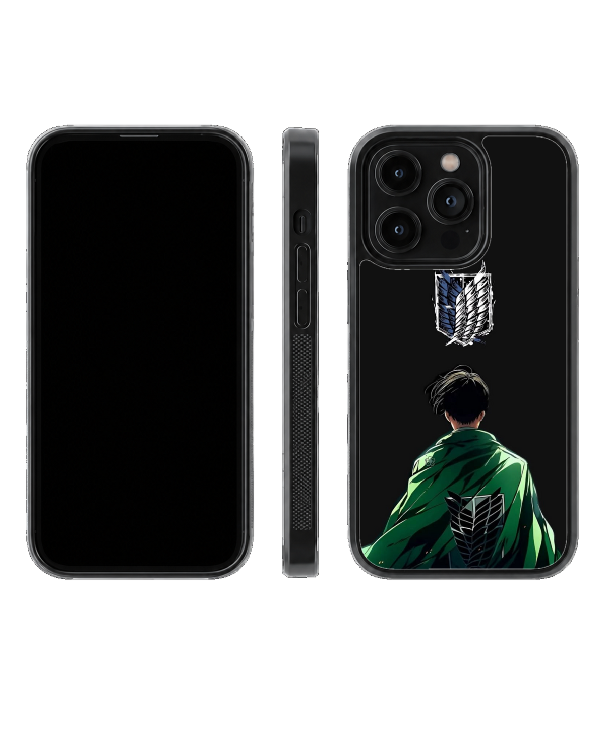 Levi Ackerman Glass Phone Covr