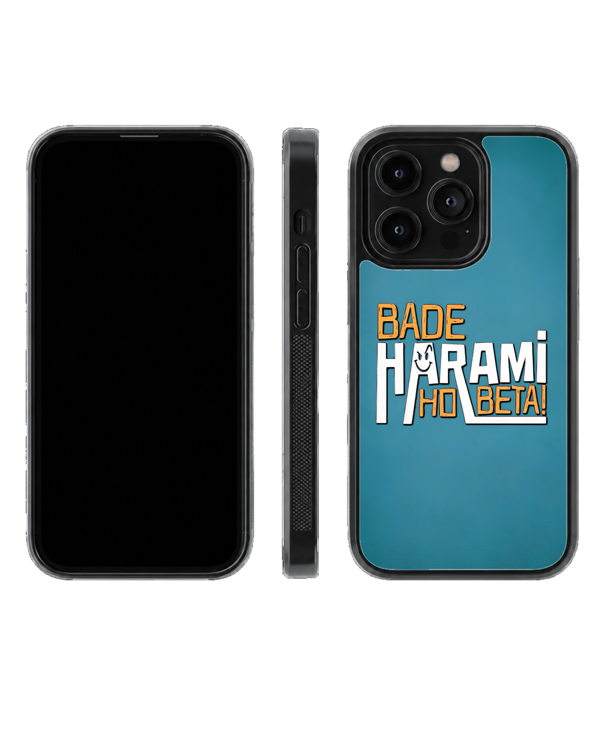 Bade Harami Ho Beta Aesthetic Glass Phone Covr