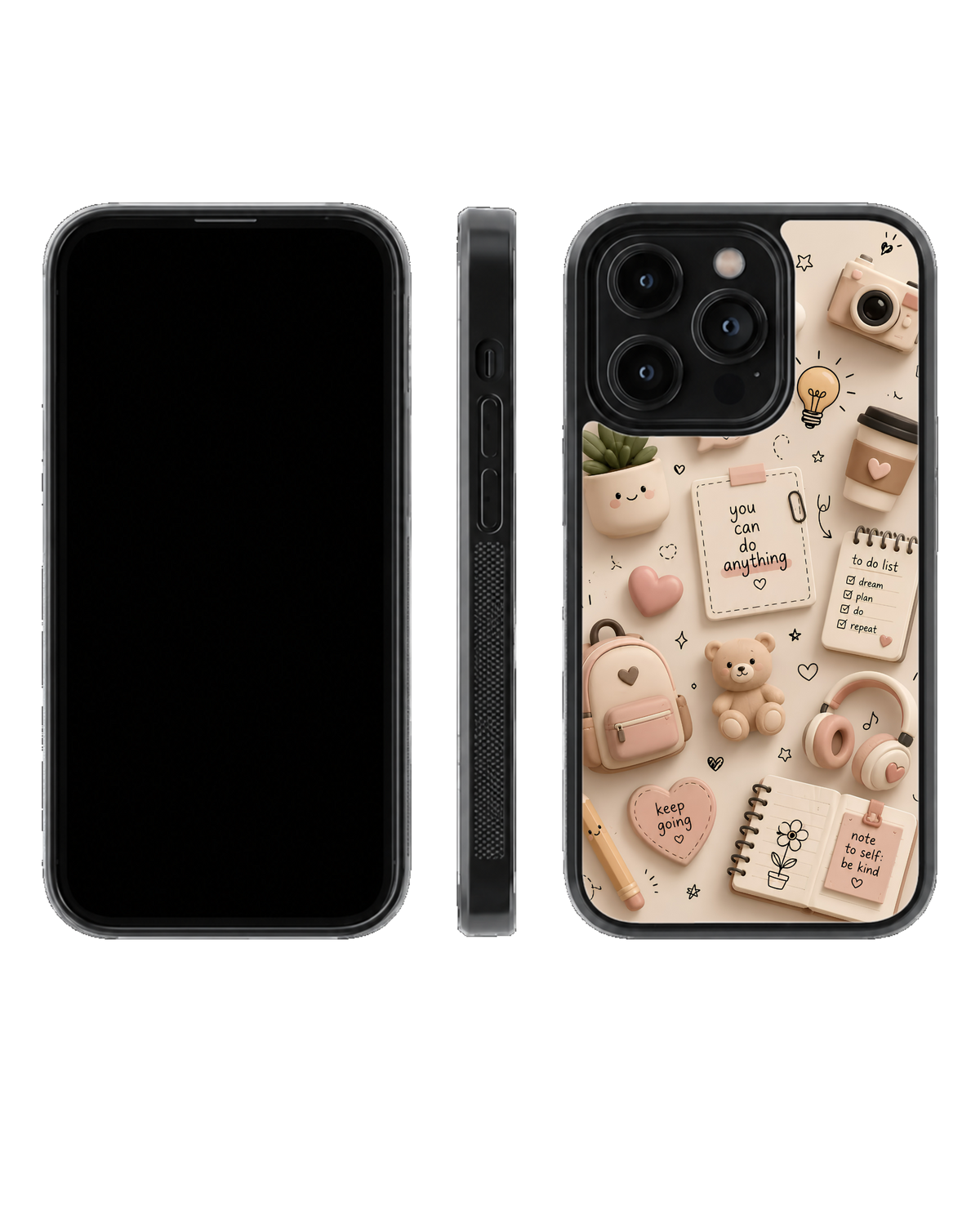 Dream & Do Premium Glass Phone Covr