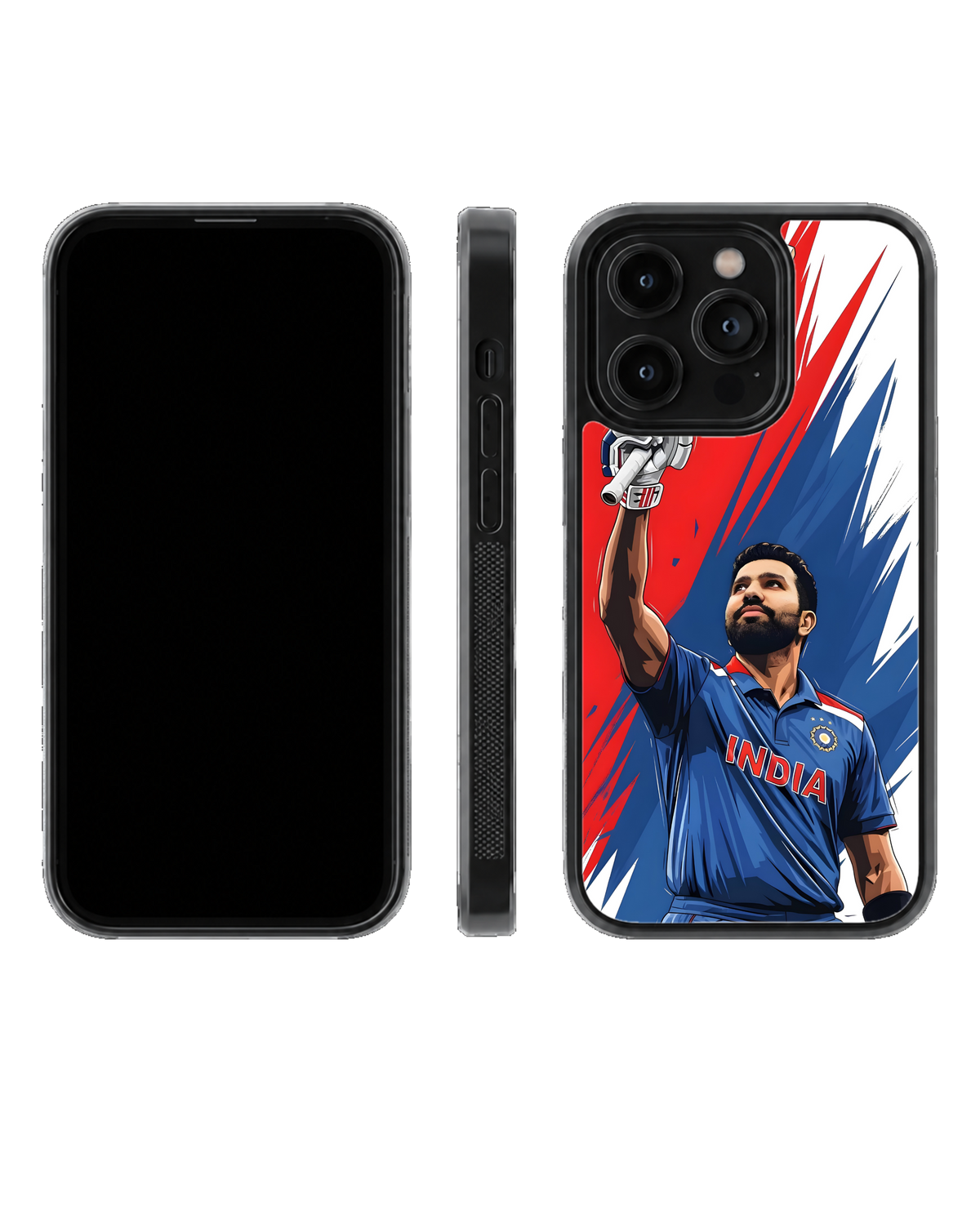 Rohit Sharma Cricket Premium Glass Covr