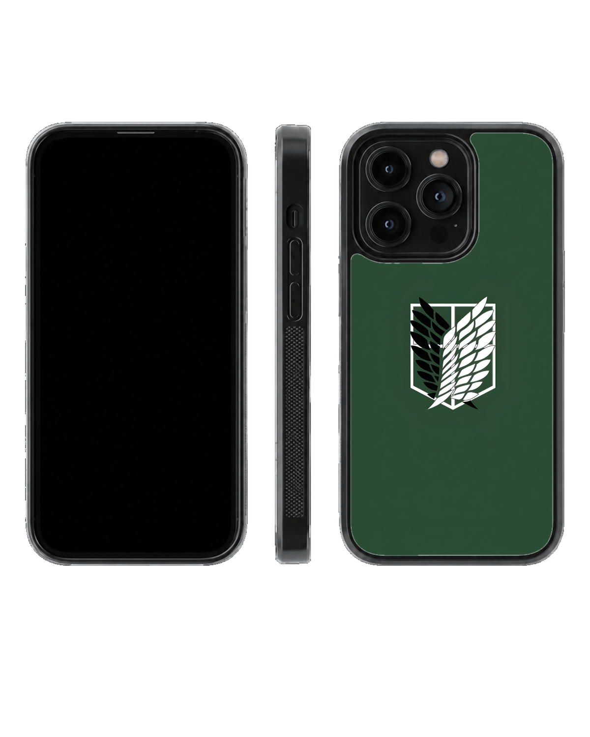 Wings of Freedom AOT Symbol Theme Glass Phone Covr